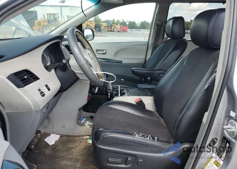 2012 Toyota Sienna Sport from USA, damaged, VIN 5TDXK3DCXCS249258